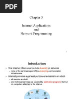 Internet Applications and Network Programming