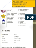 POMR - SIDA Dengan IO Candiasis Oral + Diare Kronik, Pneumonia (CAP), Candidiasis Oral, Anemia Sedang Hipokrom Mikrositer