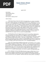 Senators' letter to Juul