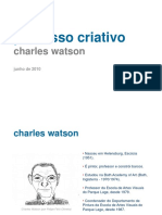 PROCESSO CRIATIVO Charles Watson