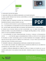 Manual Controlador Digital TK-8A Paso A Paso - Propiedad Intelectual NGP Energia Limpia PDF