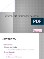 Pottrayal of Women in Media