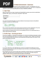 PHP in Web Environment - Exercises: 1. Login Page