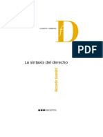 Riccardo Guastini-La Sintaxis Del Derecho