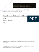 Foundations of International Environmental Law: Dinah L. Shelton