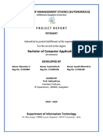 Bachelor of Computer Application: CMR Institute of Management Studies (Autonomous)