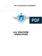 GCAA All Weather Operations Manual