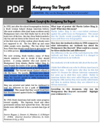 Montgomery Bus Boycott - Student Example