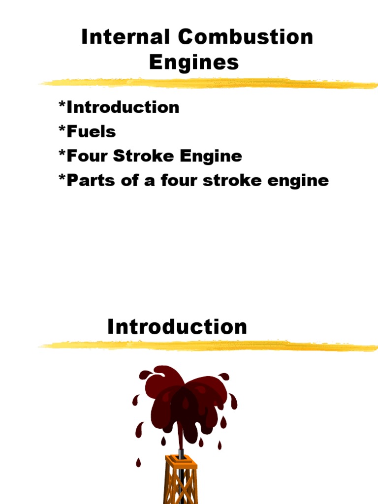 Internal Combustion Engine Overview | PDF | Internal Combustion Engine ...