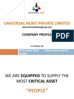 Universal Hunt Company Profile