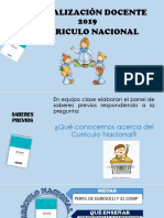 Implementacion Del Curriculo Nacional