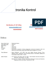 01. Pendahuluan Eleletronika Kontrol