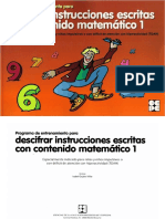 Instrucciones Escritas - C Matemático