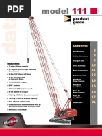 Manitowoc 111 80 Product Guide