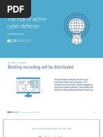 CB Insights Active Cyber Defense