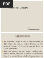 Industrial Designs: by Bharath Simha Reddy