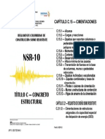 Cimentaciones NSR 10 1