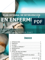 Plan Integral de Intervencion en Enfermerìa