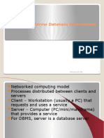 The Client/Server Database Environment: © Prentice Hall, 2002 1