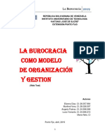Burocracia Monografico