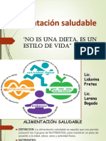 ALIMENTACION Saludable 2019 Charla