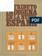 El Tributo Indigena en La Nueva Espana 924490 PDF