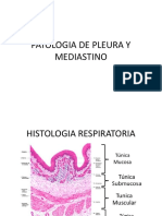 Patologia de Pleura y Mediastino.