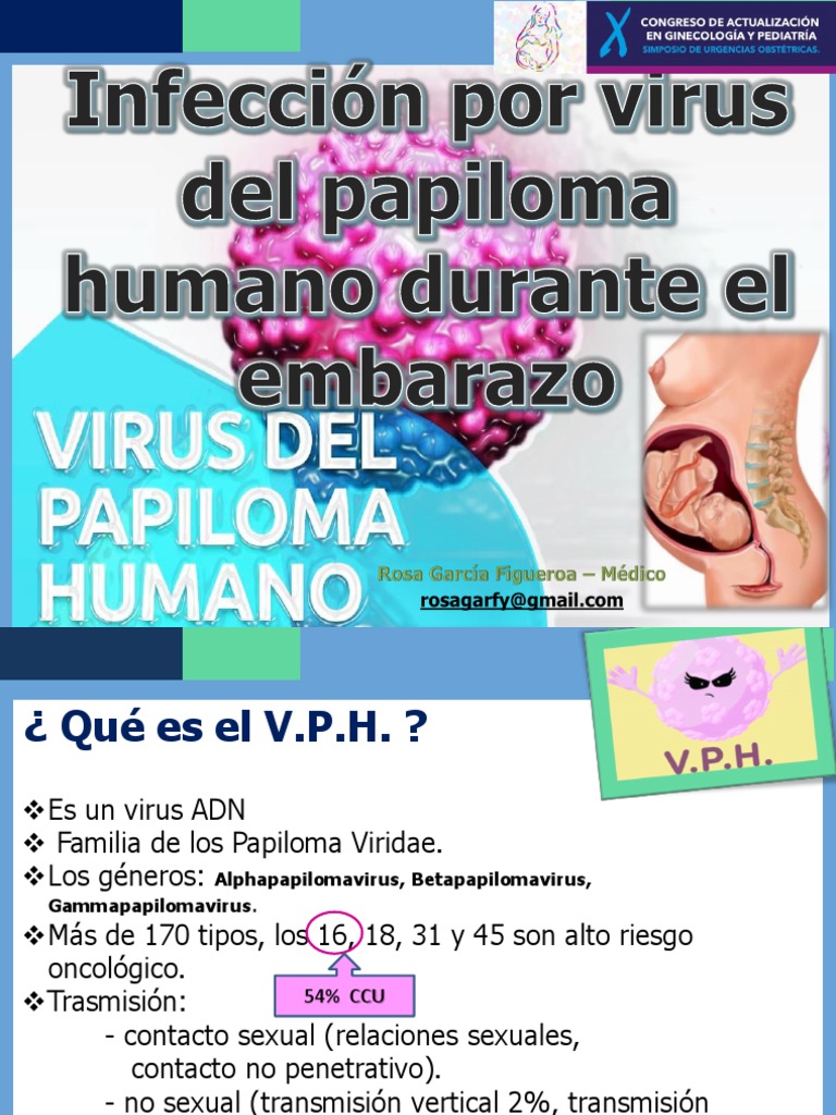 virus hpv y embarazo