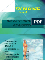 Secretos de Daniel, Cap. 3