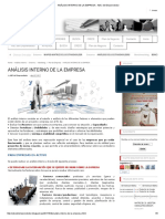 Análisis Interno de La Empresa - ABC Del Emprendedor