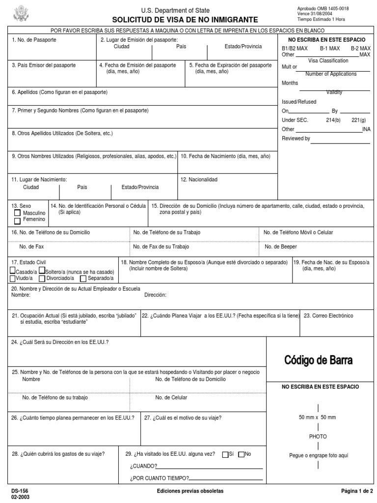 DS 156 | PDF | Los Estados Unidos | Información
