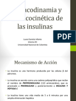 Farmacodinamia y Farmacocinética de Las Insulinas