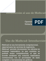 Introducción Al Uso de Mathcad-O.U.II PDF