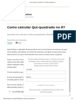 Como Calcular Qui-Quadrado No R - Blog 2 Engenheiros