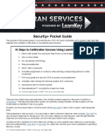 Security+ Pocket Guide: 10 Steps To Certification Success Using Learnkey Resources