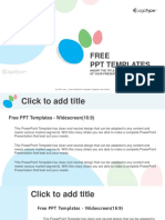 Free PPT Templates: Insert The Title of Your Presentation Here