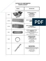 Catalogo Componentes PUENTE ACROW PDF