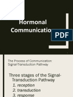 03 Endocrine and Cell Communication Hormonal Communication