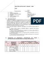 Programacion Anual 5° Prim 2018