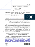 FISCAL NOTE: Effect On Local Government: No. Effect On The State: Yes