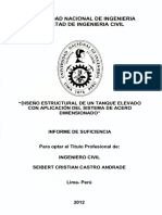 Tanque Elevado Sap2000 PDF