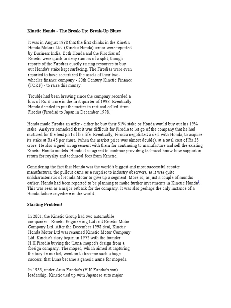 Honda case study pdf image