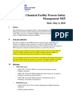 24.40 Chemical Facility Process Safety Management NEP: Dosh Directive