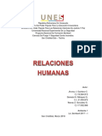 RELACIONES HUMANAS