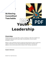 Impact Youth Leadership Overview