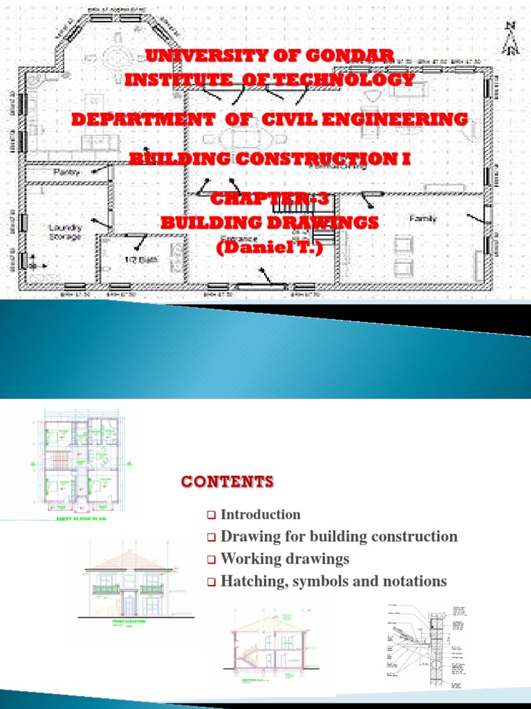 CHAPTER 3 BUILDING DRAWING ppt Drawing Engineering