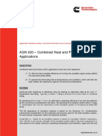 AGN 020 - Combined Heat and Power (CHP) Applications