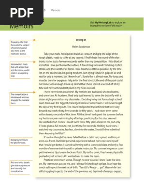 Memoir Sample