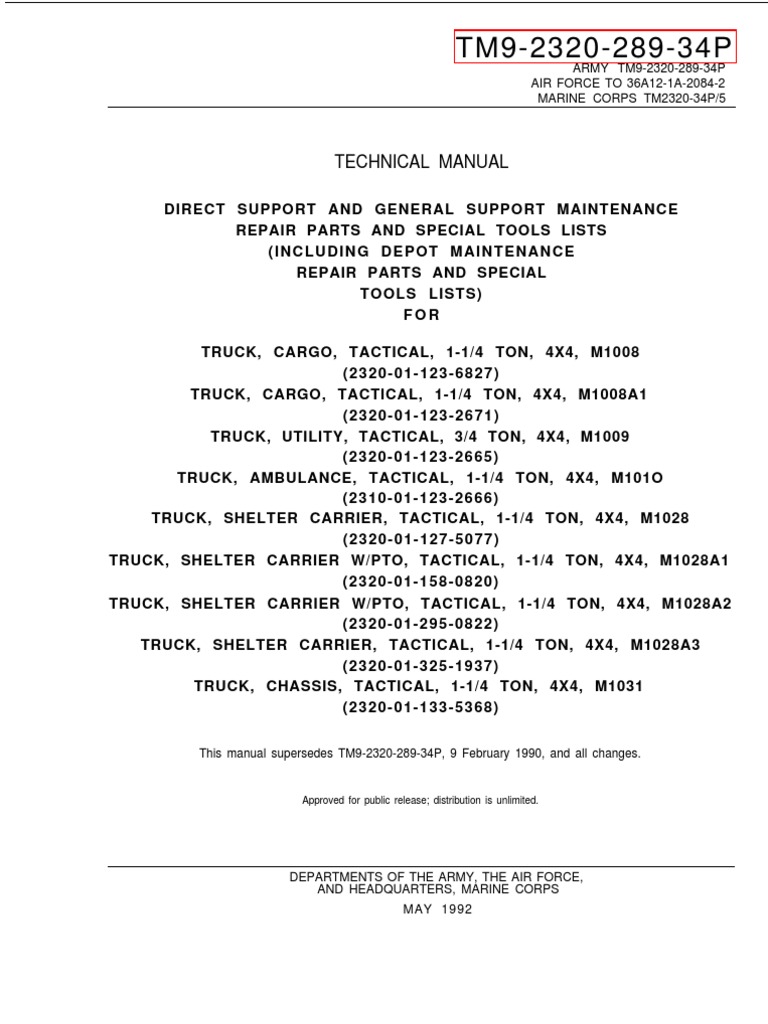 25 Array - cucv service manual rh es scribd ...