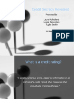 Credit Rating Presentation